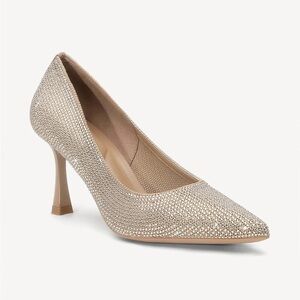 EternalPace Diamond Pointed Toe Heeled Pumps - Cosy Island